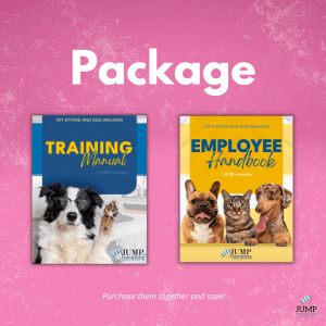 Pet Sitting and Dog walking Handbook and Manual